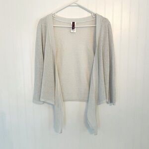 Bloomingdale’s AQUA open cardigan - Small